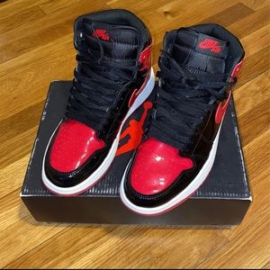 Air Jordan 1 Retro High OG GS ‘ patient bred ‘